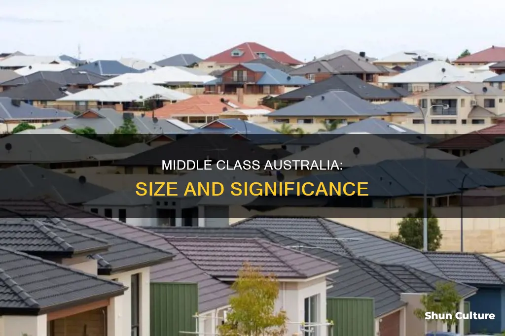 how big is the middle class in australia