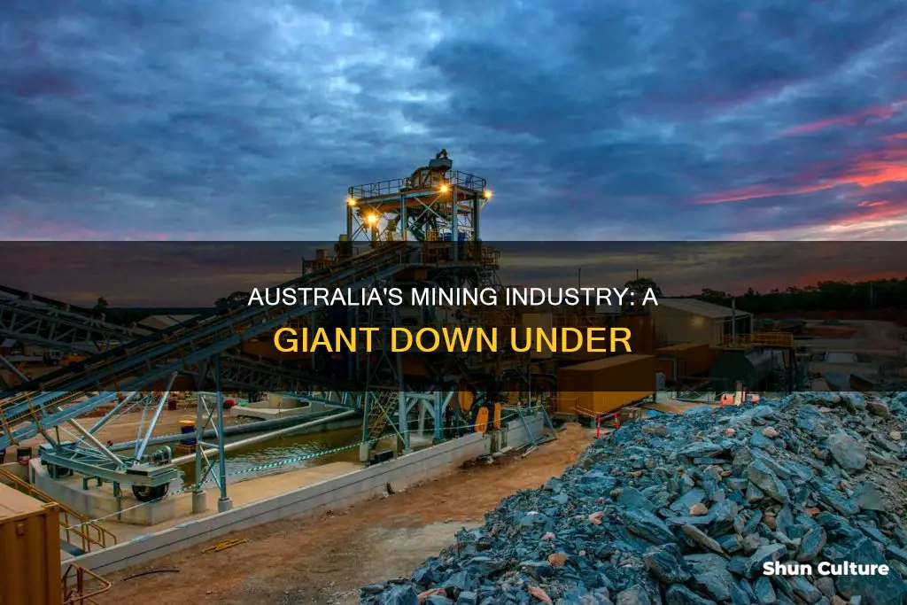 how big is the mining industry in australia