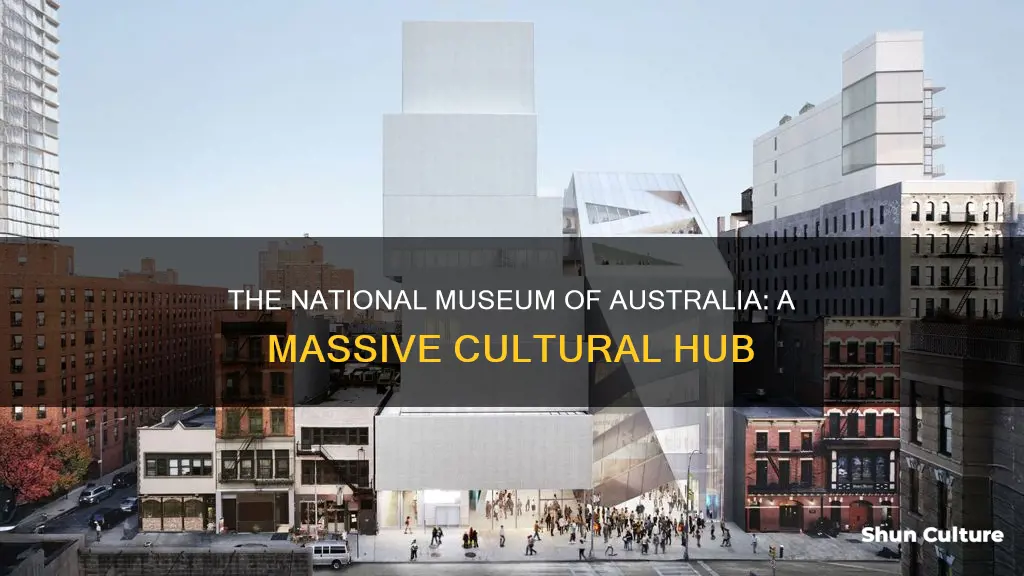 how big is the national museum of australia