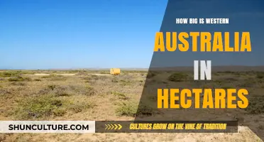 Western Australia's Vast Land in Hectares