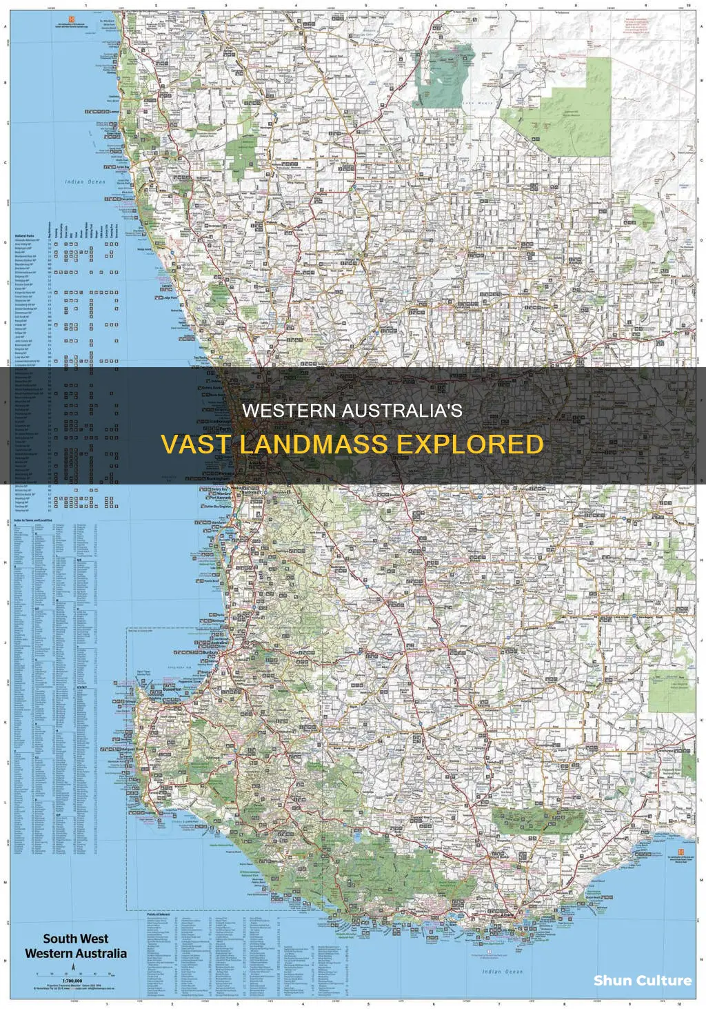 how big is western australia in km2
