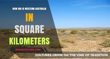 Exploring Western Australia's Vast Square Kilometre Size