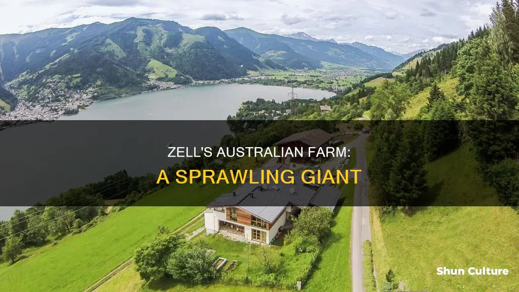 how big is zell farm australia