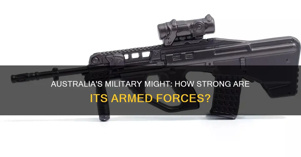 how big of a arms does australia have