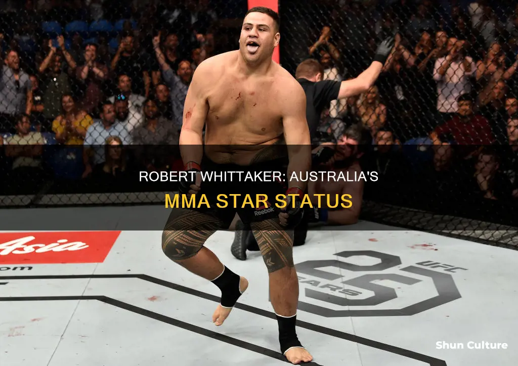 how big of a star is robert whittaker in australia