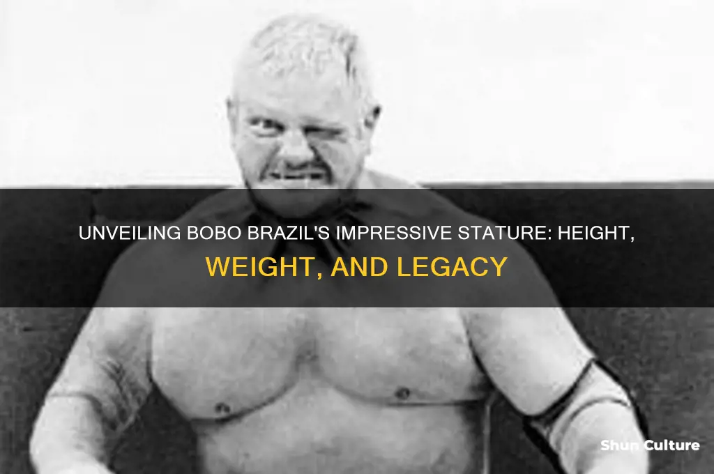how big was bobo brazil
