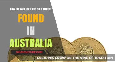 Australia's First Gold Nugget: Unveiling Its Monumental Size and Discovery