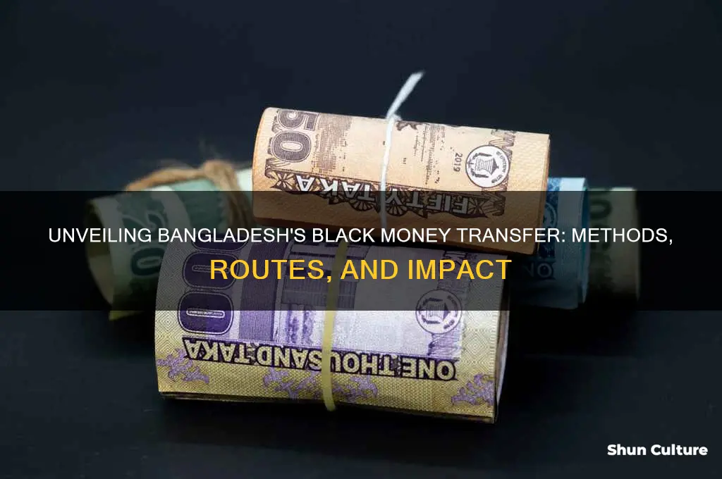 how black money transfer from bangladesh