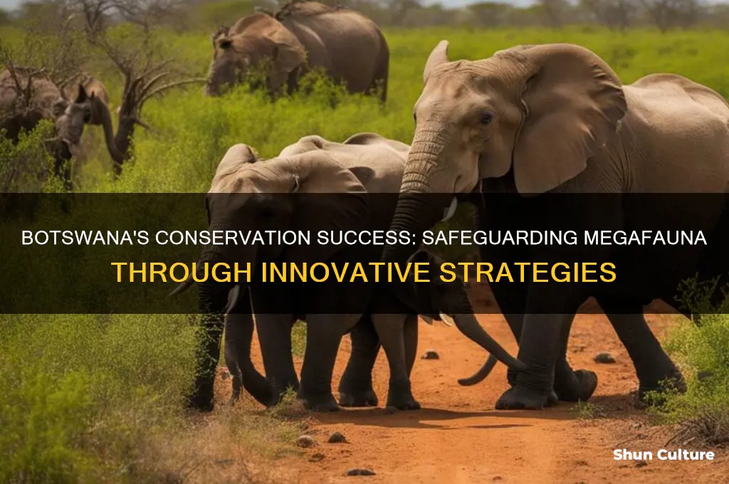 how botswana protects megafauna