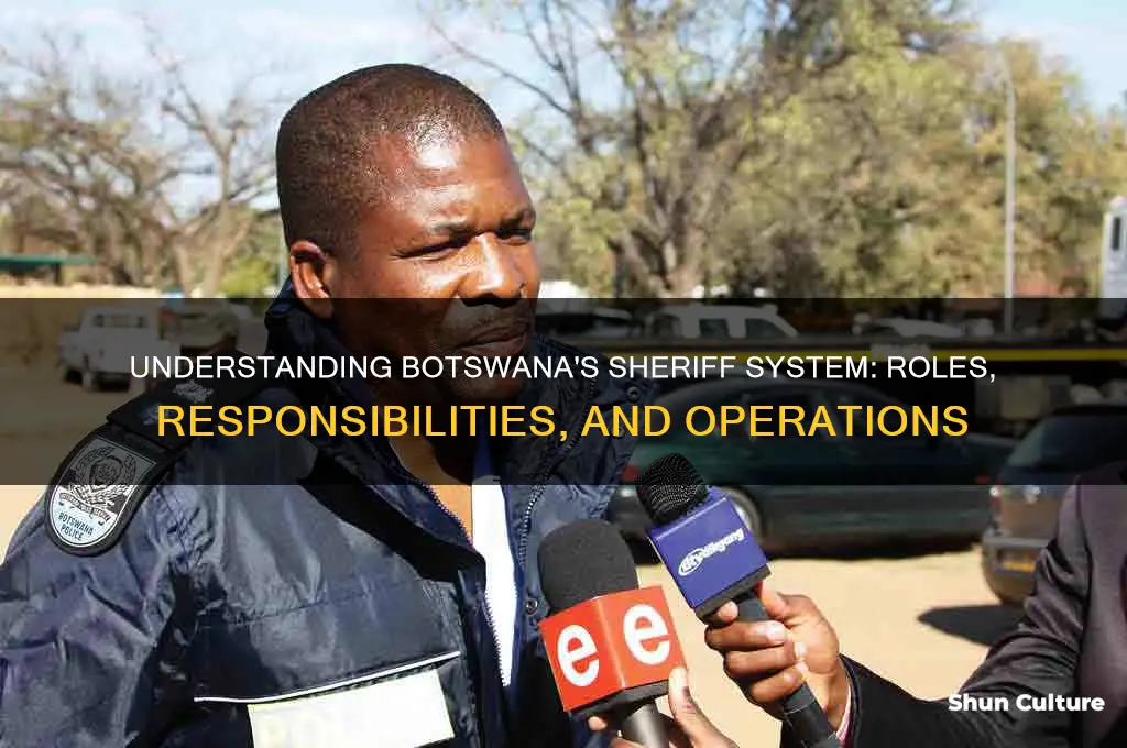 how botswana sheriff works