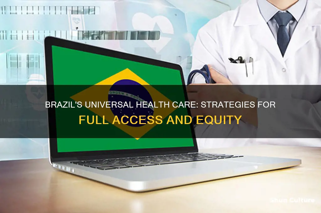 how brazil ensures full access to health care