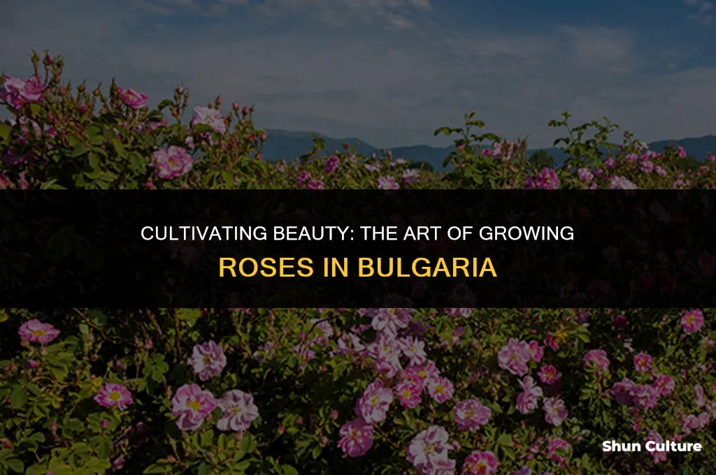 how bulgarian grow roses
