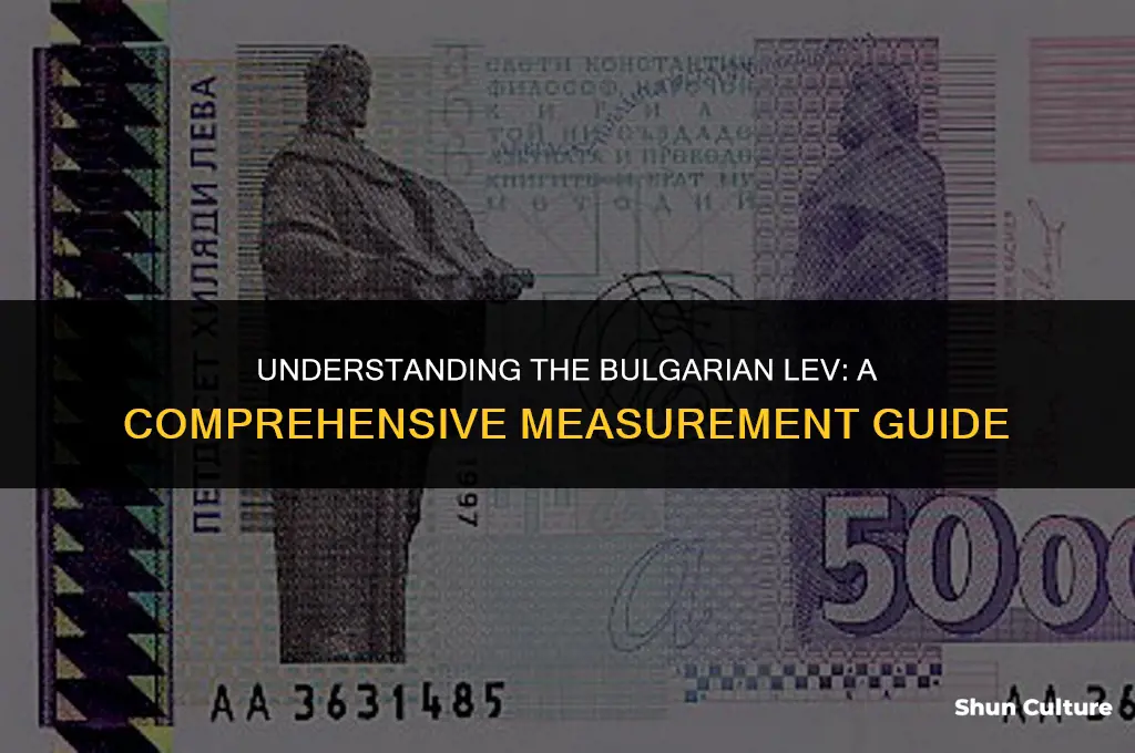 how bulgarian lev is measured