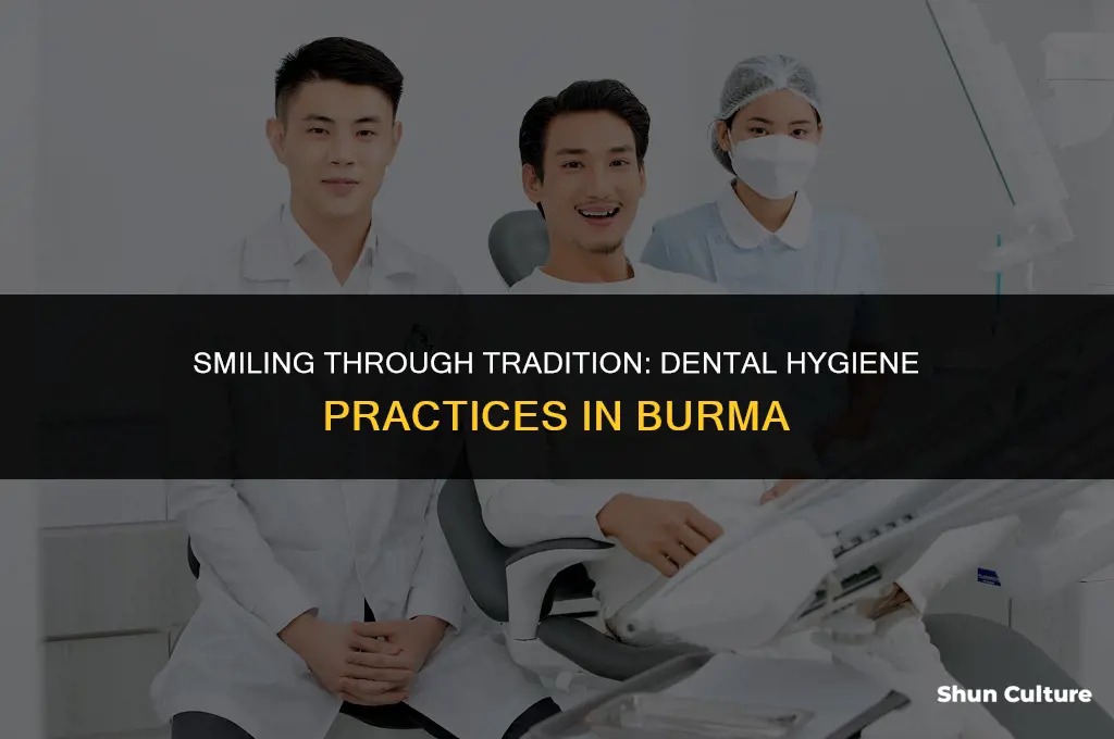 how burma maintain dental hygiene