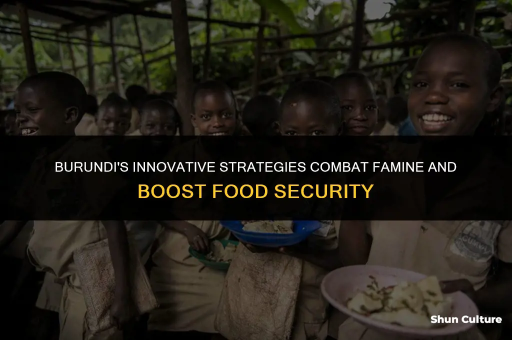 how burundi is helping with their famine
