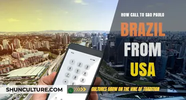 How to Call São Paulo, Brazil from the USA: A Quick Guide