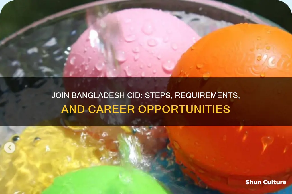 how can a join bangladesh cid