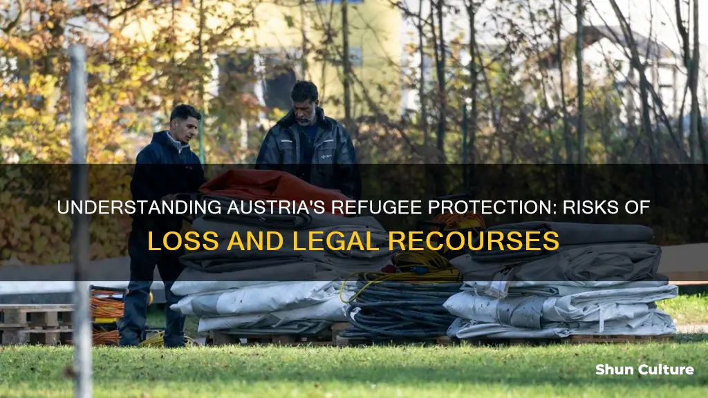 how can a refugee in austria lose its protection