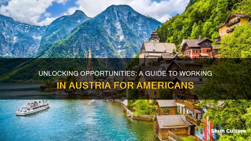 how can an american work in austria