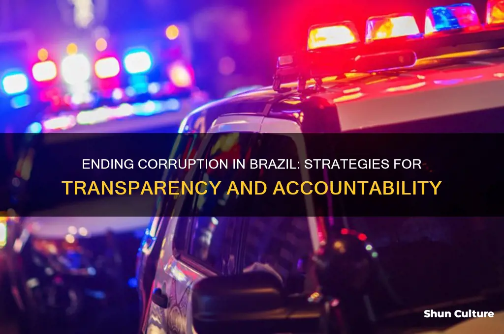 how can brazil end corrupt