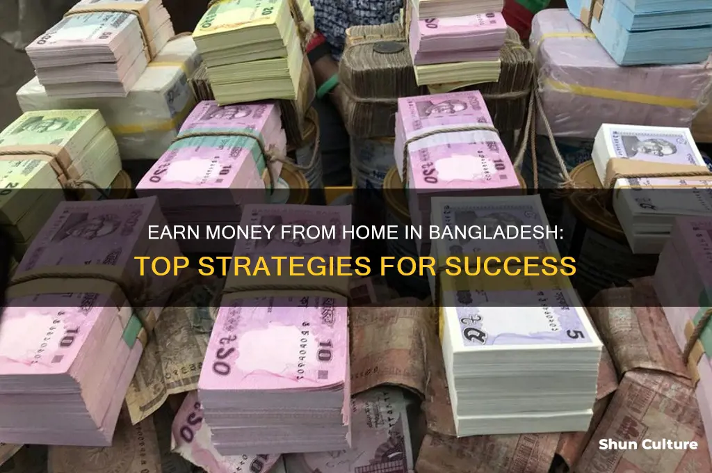 how can earn money from home in bangladesh