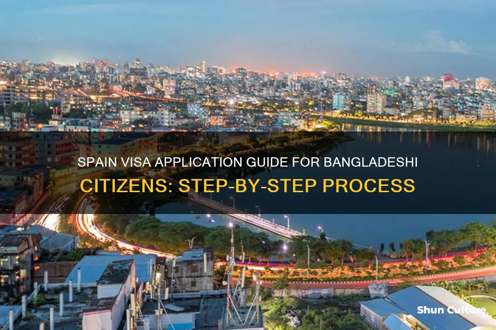 how can I apply for spain visa in bangladesh