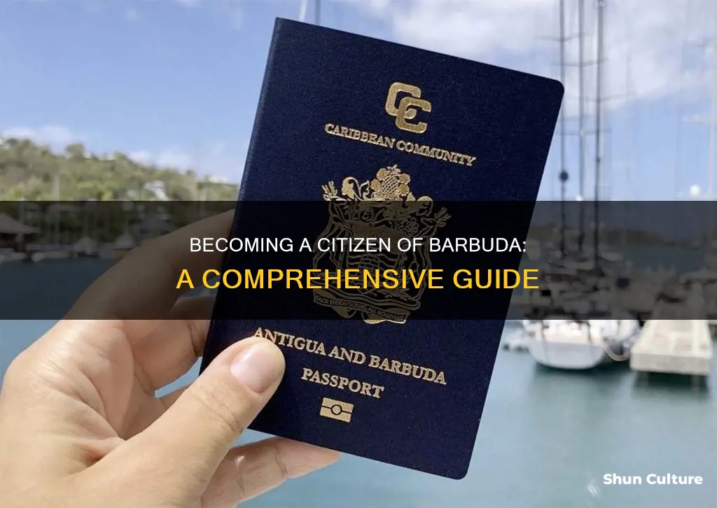 how can I become a citizen of barbuda