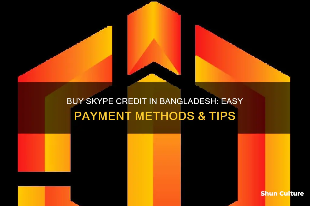 how can I buy skype credit in bangladesh