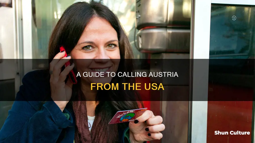 how can I call austria from usa