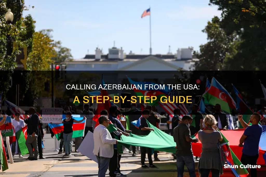 how can I call azerbaijan from usa