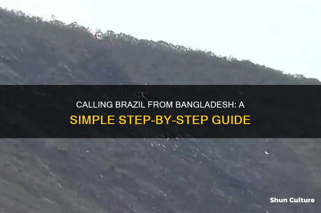 how can I call brazil from bangladesh