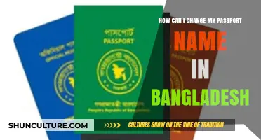 Changing Your Passport Name in Bangladesh: A Step-by-Step Guide