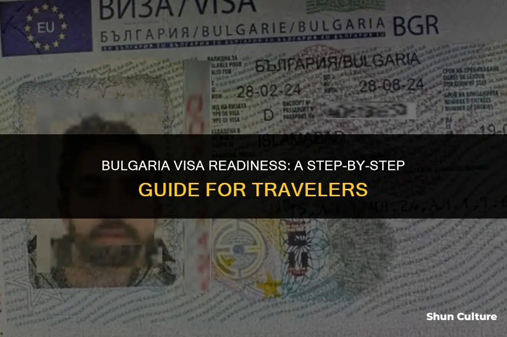 how can I check if my visa is ready bulgaria