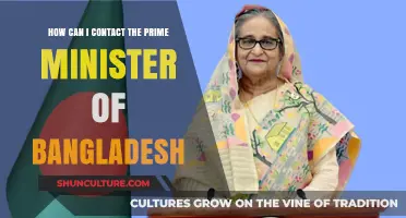Contacting Bangladesh's Prime Minister: Official Channels and Communication Methods