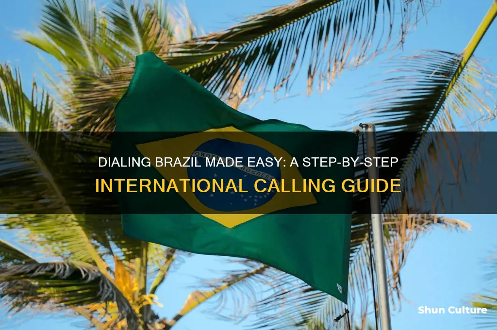 how can I dial brazil