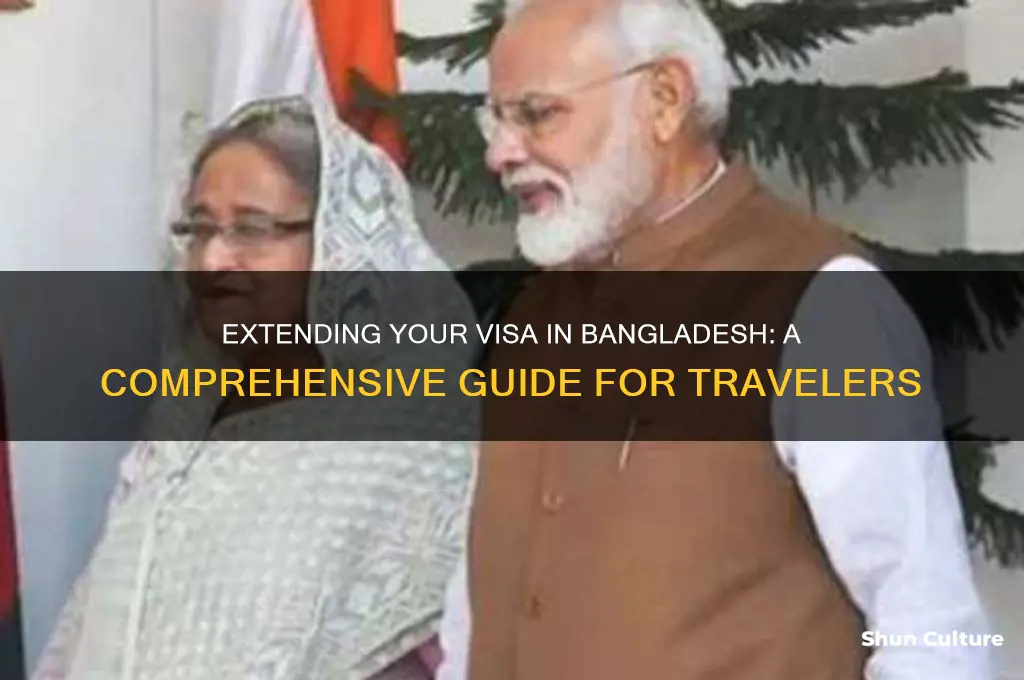 how can I extend my visa in bangladesh