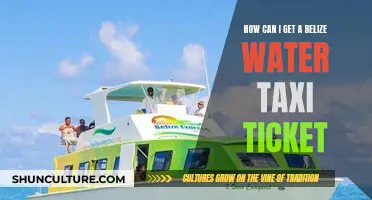 Belize Water Taxi: Getting Tickets Easily