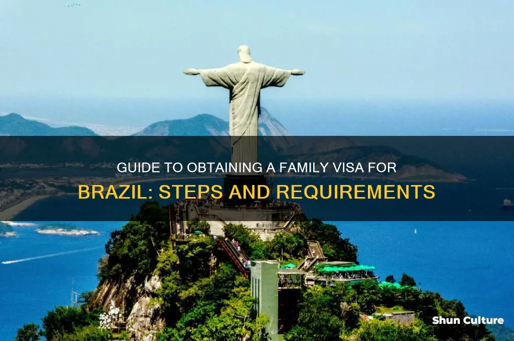 how can I get a family visa to brazil