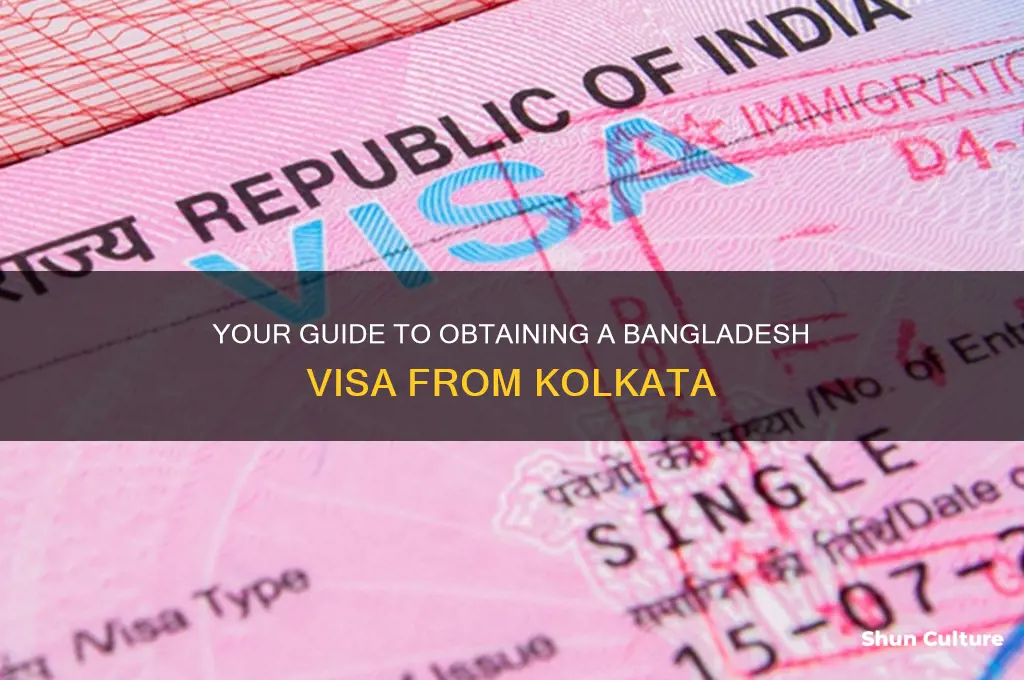 how can I get bangladesh visa from kolkata