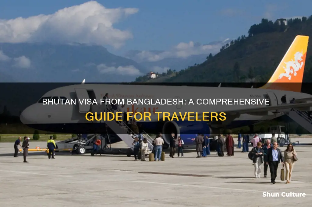 how can I get bhutan visa from bangladesh