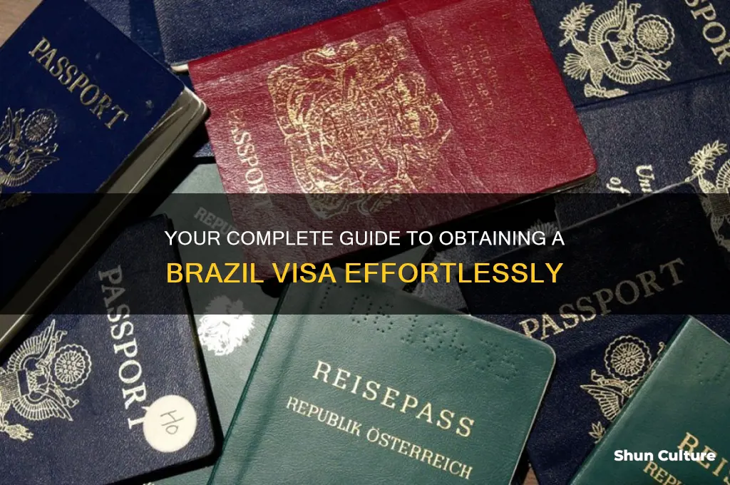how can I get brazil visa