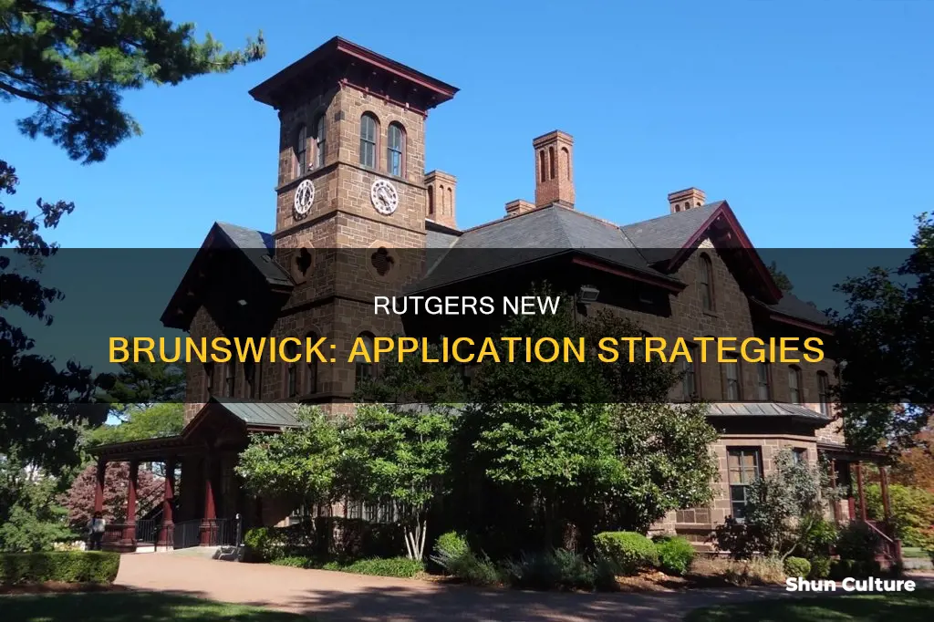 how can I get into rutgers new brunswick