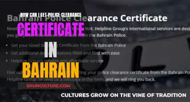 Get Your Bahrain Police Clearance Certificate: A Quick Guide