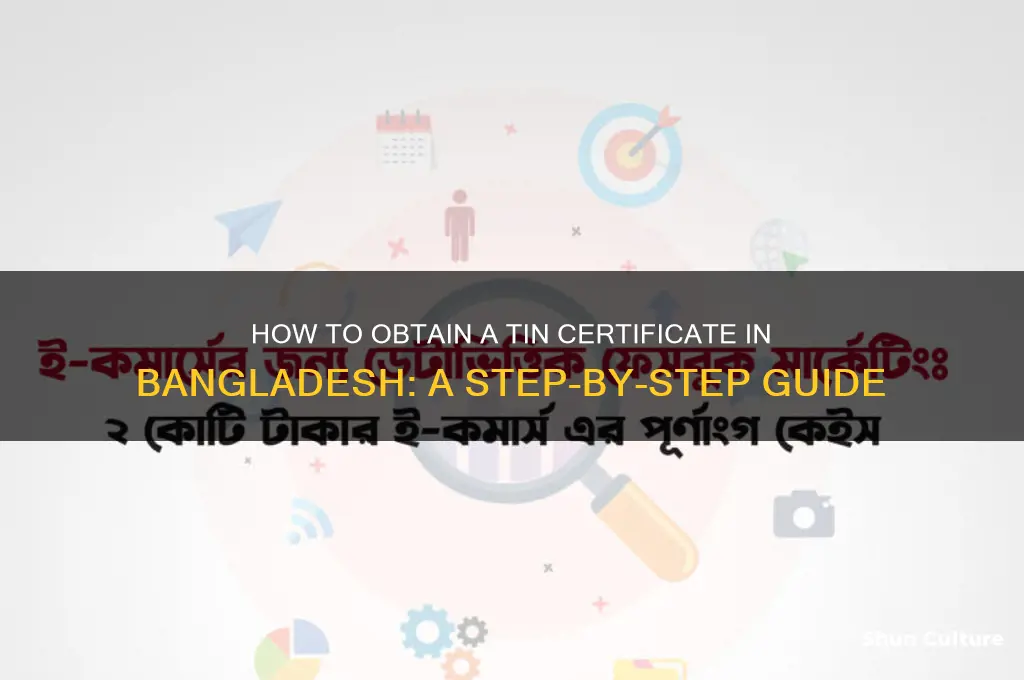 how can I get tin certificate in bangladesh