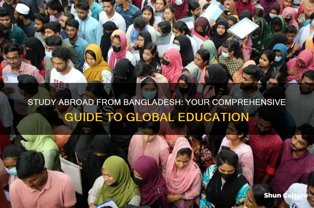 how can I go abroad for study from bangladesh