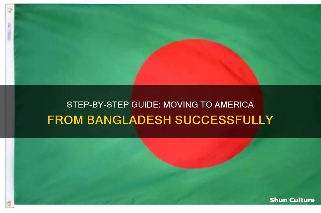 how can I go to america from bangladesh