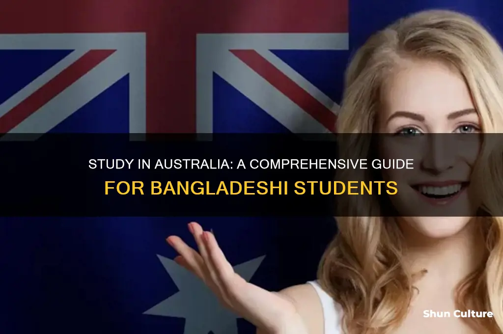how can I go to australia for study from bangladesh