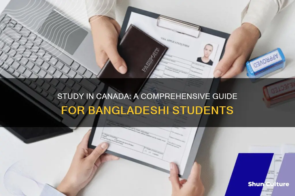 how can I go to canada for study from bangladesh
