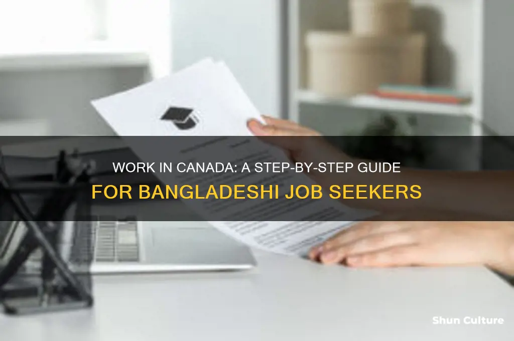 how can I go to canada for work from bangladesh