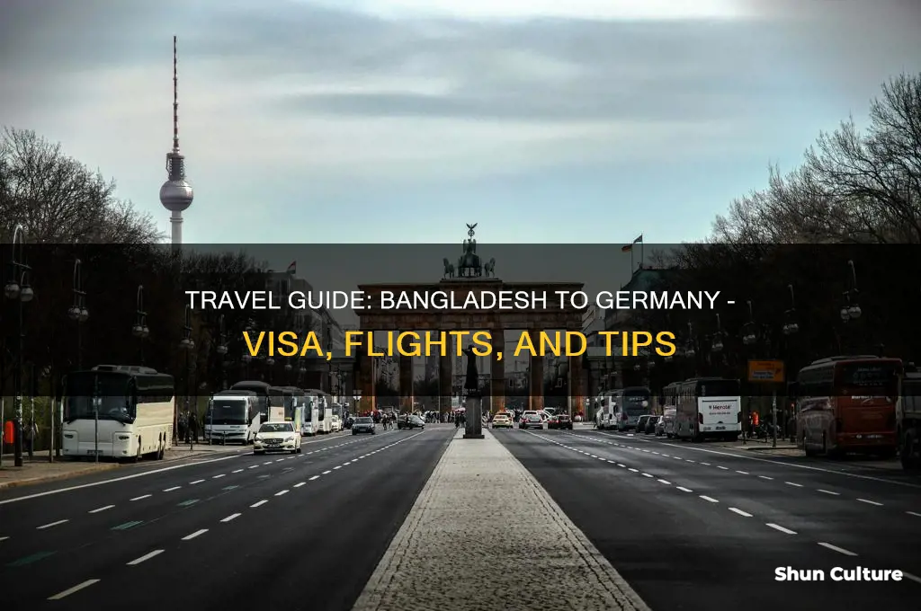 how can I go to germany from bangladesh